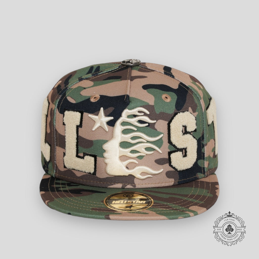 Casquette Hellstar OG Patch camouflage