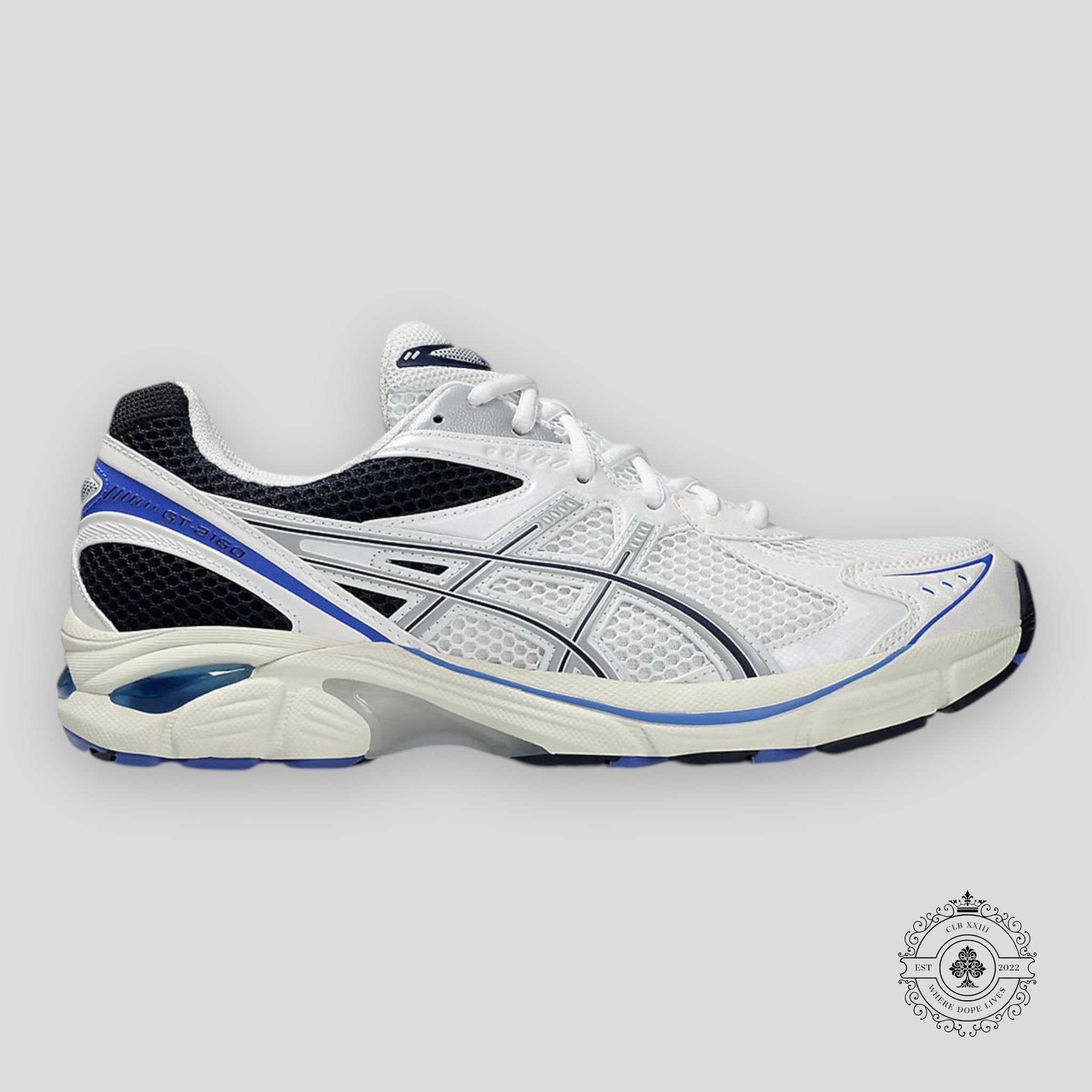 Asics GT-2160 Gris Piémont Bleu