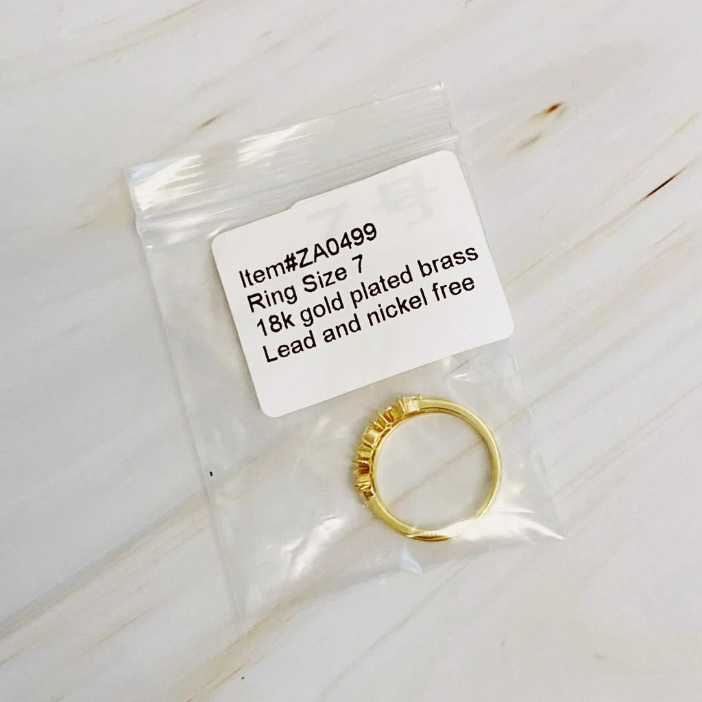 Bague sertie de bijoux Romance Française