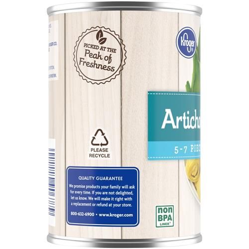 Cœurs d'artichauts en saumure Kroger 397 g