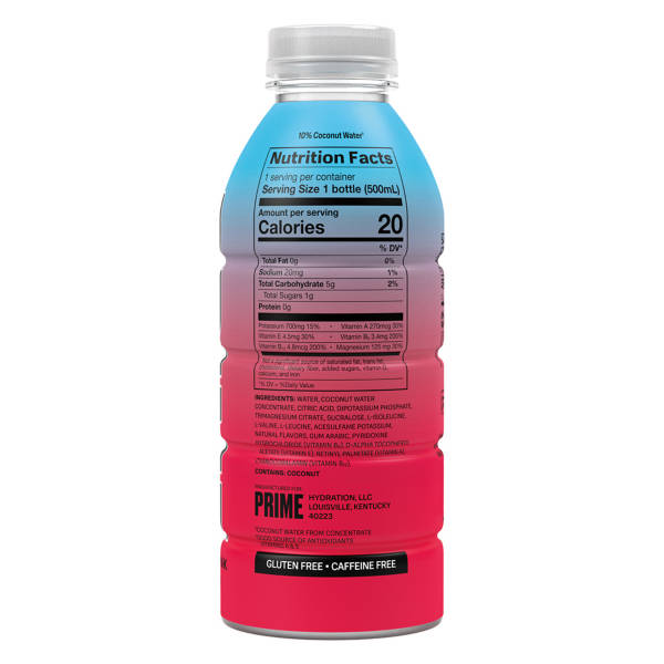 Boisson hydratante Prime Hydration Cherry Freeze, 500 ml