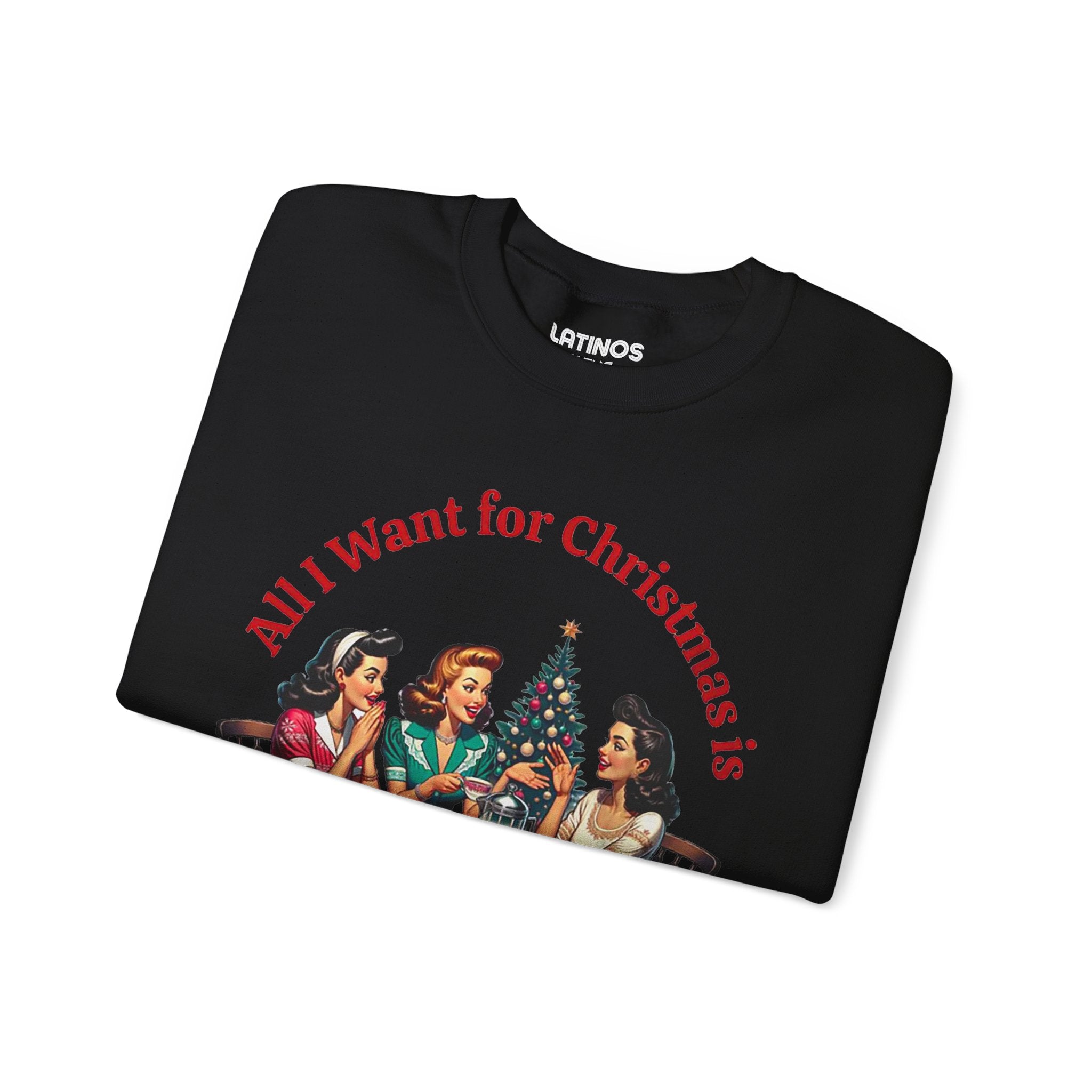 All I want for Christmas is The Chisme Comfy Christmas Sweater | Funny Latino