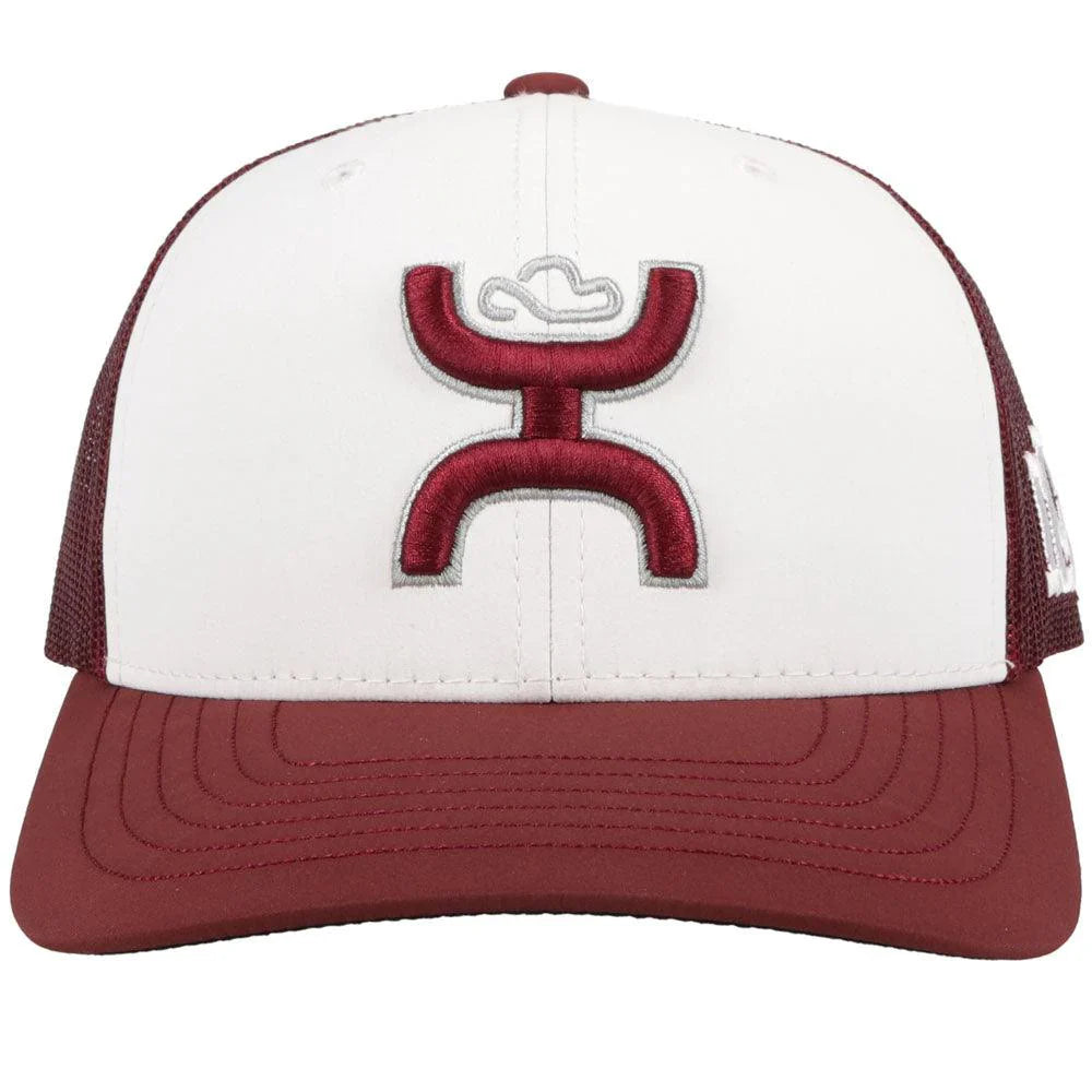 Casquette trucker HOOey University of Montana (blanc/marron)