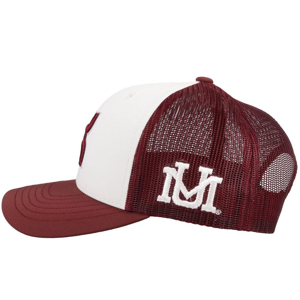 Casquette trucker HOOey University of Montana (blanc/marron)
