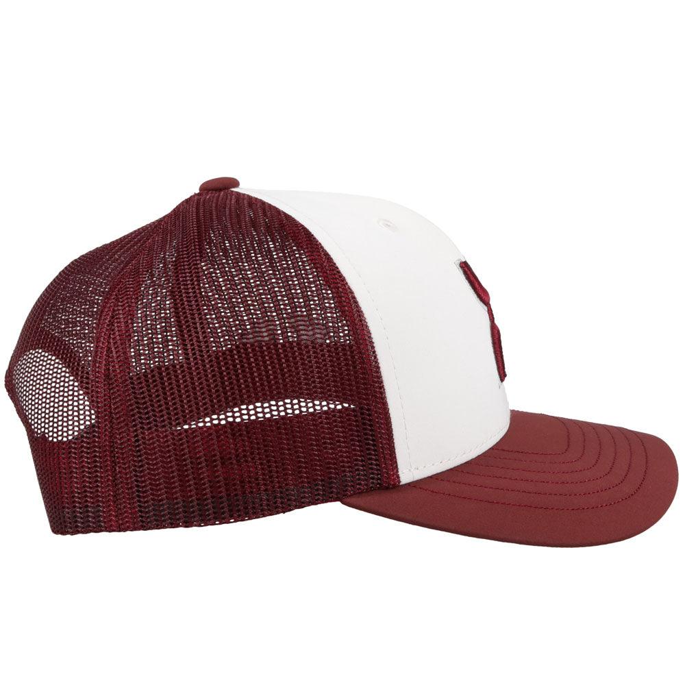 Casquette trucker HOOey University of Montana (blanc/marron)
