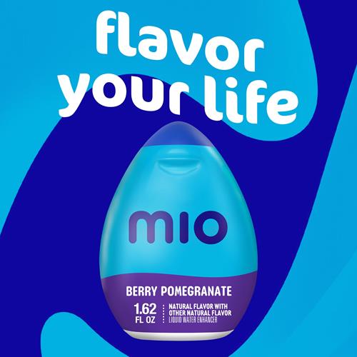 Mio Berry Grenade (Arômes Naturels) Concentré liquide pour boisson, 48 ml