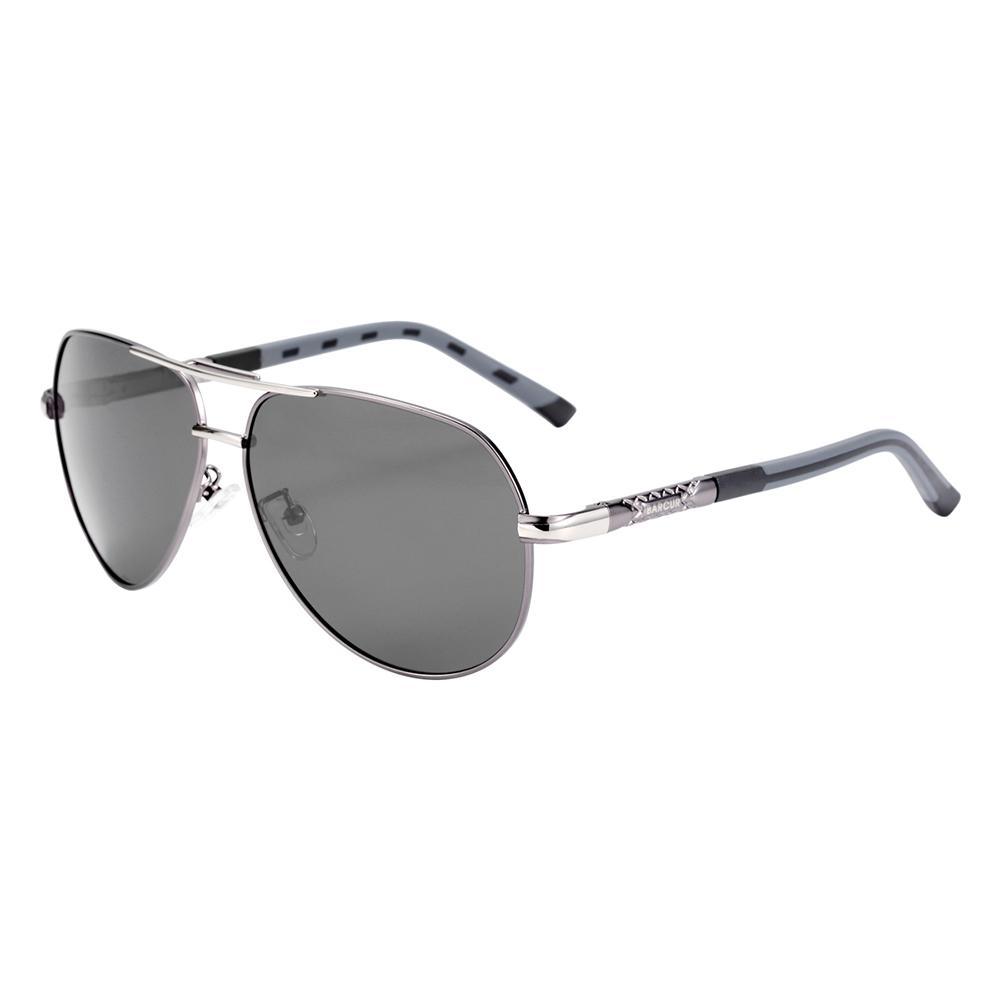 Lunettes de soleil rétro vintage élégantes de luxe pour hommes, de haute qualité, polarisées, de pilote aviateur, rétro classiques, avec protection UV400