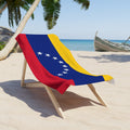 Serviette de plage drapeau du VENEZUELA | Qualité et longue durée - 2 tailles | Fierté vénézuélienne | Cadeau pour les Vénézuéliens
