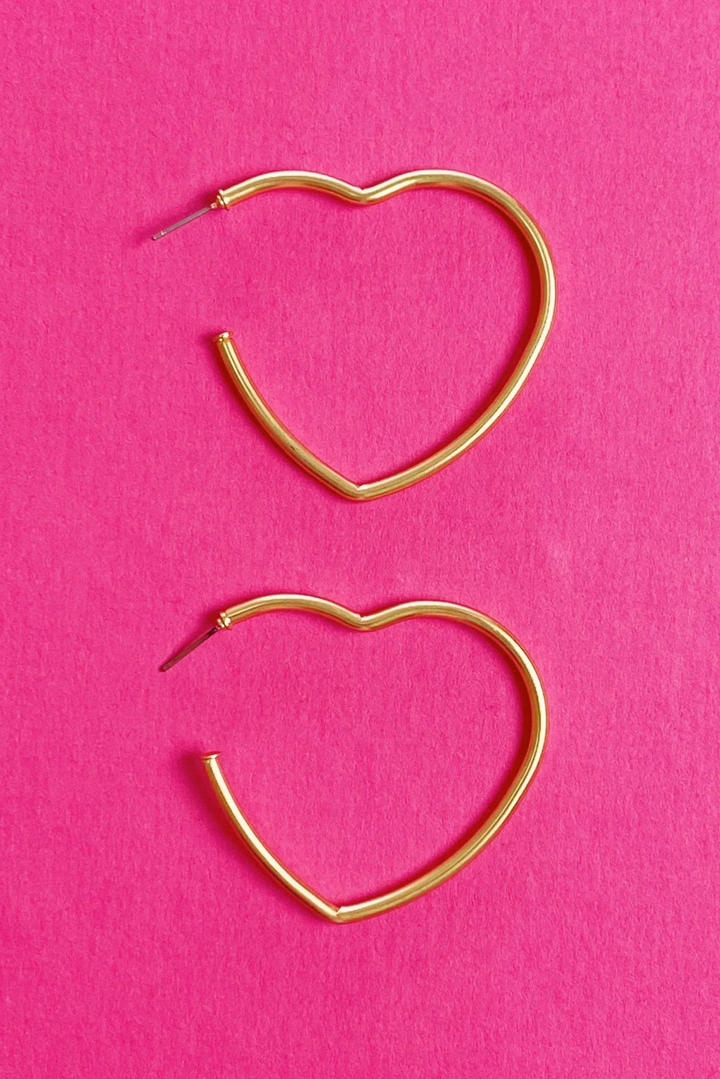 Boucles d'oreilles Cœurs intemporels, Or