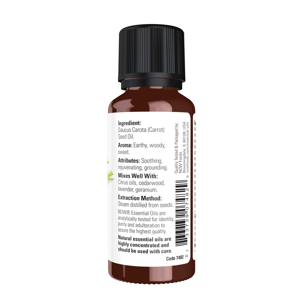Now Foods Huile Essentielle de Carotte 30ml - 7482