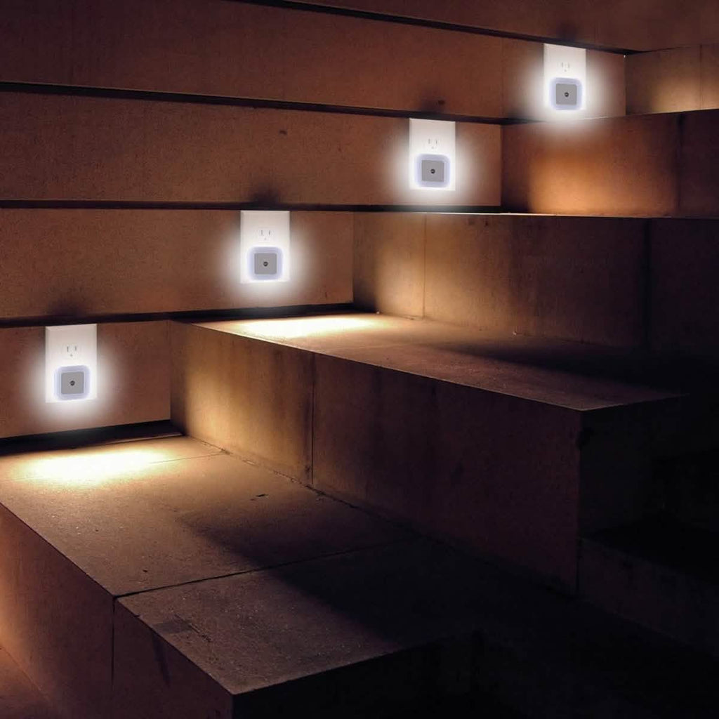 Lot de 6 : Veilleuse LED à brancher