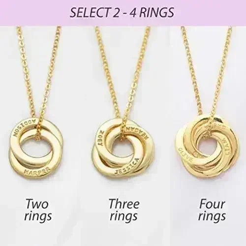 Bijoux personnalisés pour maman, Collier prénoms d'enfants, Collier pour mère