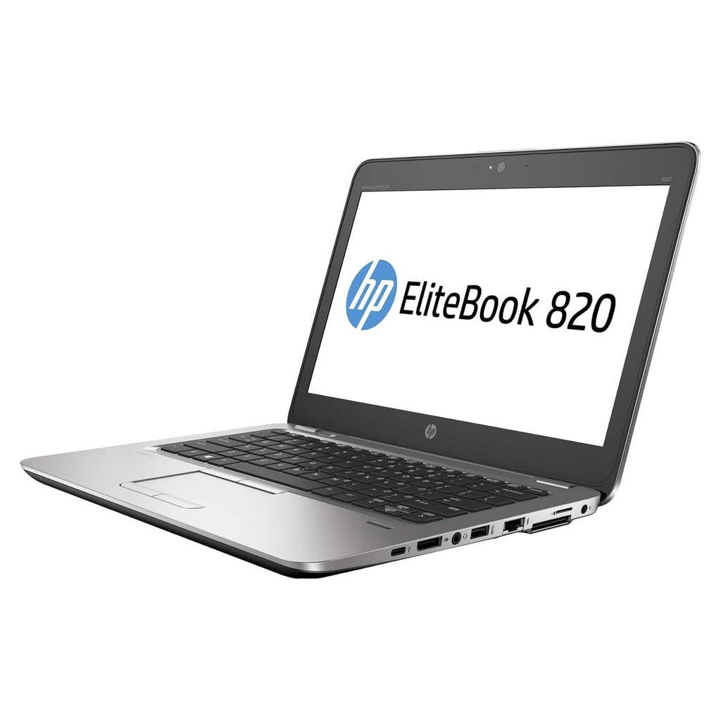 HP Elitebook 820 G3 12,5" 8 Go de RAM 128 Go SSD Ordinateur portable professionnel (reconditionné)