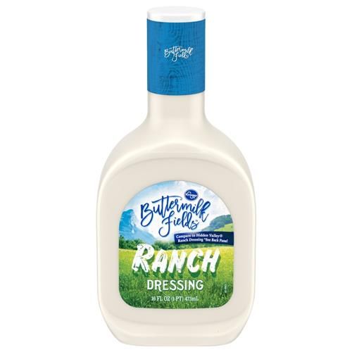 Sauce Salade Ranch Buttermilk Fields de Kroger 473 ml