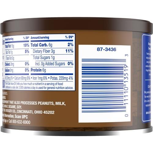 Amandes crues non salées Kroger 6 oz