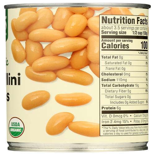 Haricots Cannellini Biologiques Whole Foods Market, 439 g