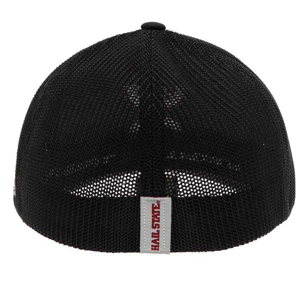 Casquette de routier ajustée HOOey Mississippi State (noir/gris/marron)