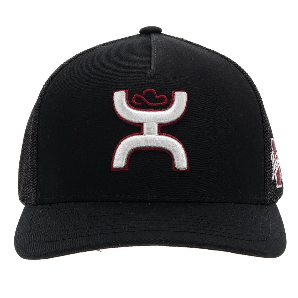 Casquette de routier ajustée HOOey Mississippi State (noir/gris/marron)