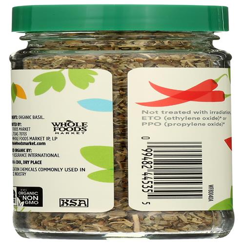 Whole Foods Market, Basilic biologique, 0.46