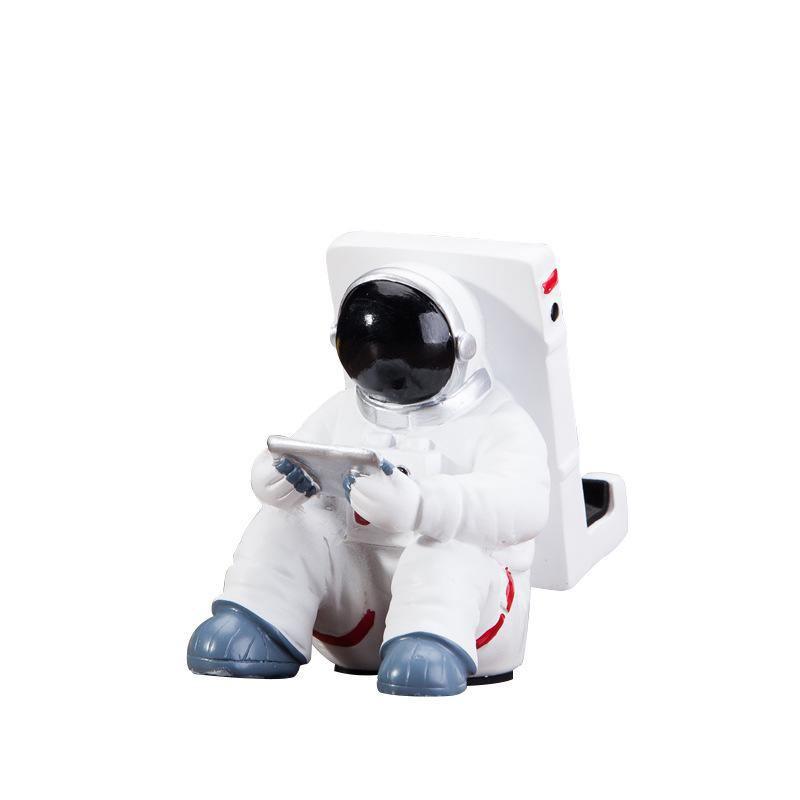 Support de téléphone astronaute créatif pour bureau, support de téléphone portable et tablette