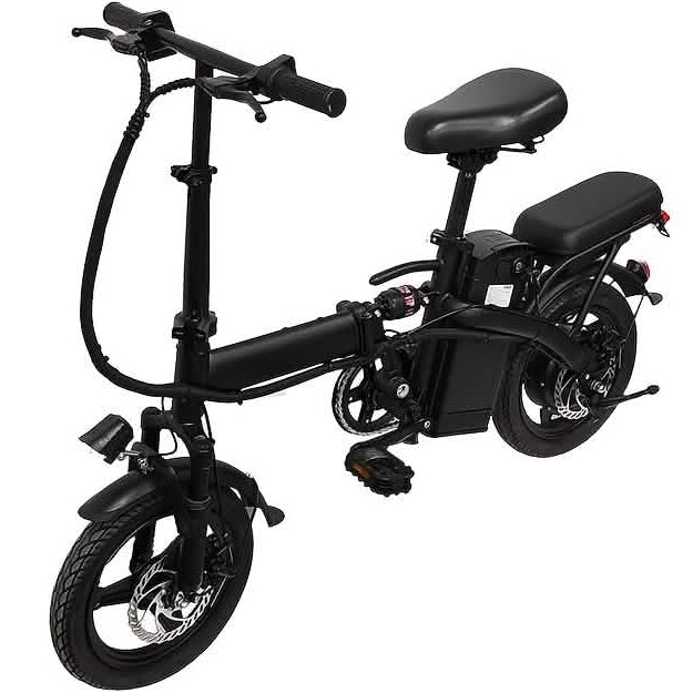 Vélo électrique pliant 14" 48V Léger E-Bike Charge 150 kg 30 km/h Autonomie 45 km