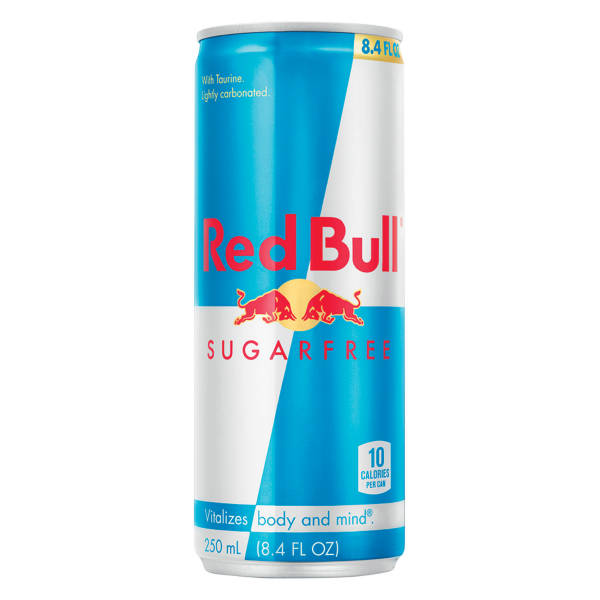 Boisson Énergisante Red Bull Sans Sucre, 250 ml
