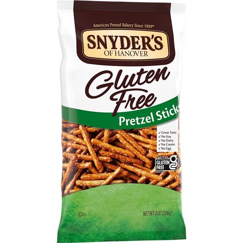 Snyders Of Hanover Bretzels, Bâtonnets de Bretzels Sans Gluten, 226 g