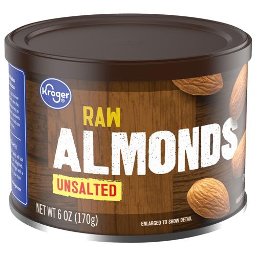 Amandes crues non salées Kroger 6 oz