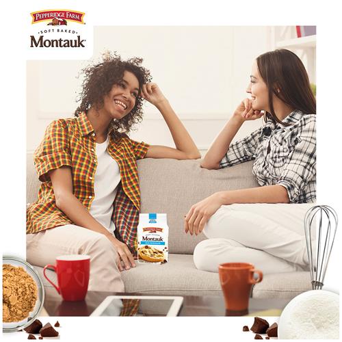 Biscuits tendres aux pépites de chocolat au lait Pepperidge Farm Montauk, sac de 243 g (8 biscuits)