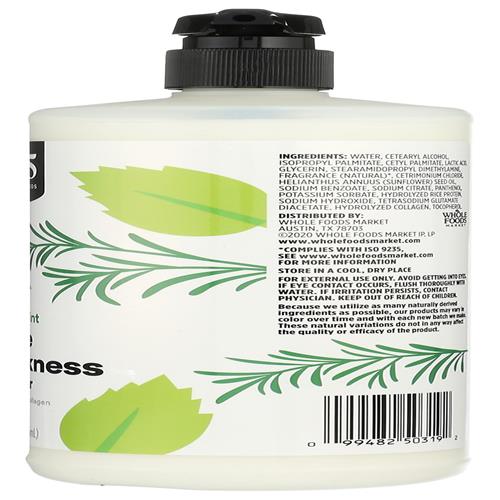 Shampooing volume et épaisseur Rosemary Mint de Whole Foods Market, 946 ml