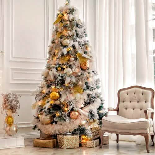 Sapin de Noël artificiel articulé de 2,3 m