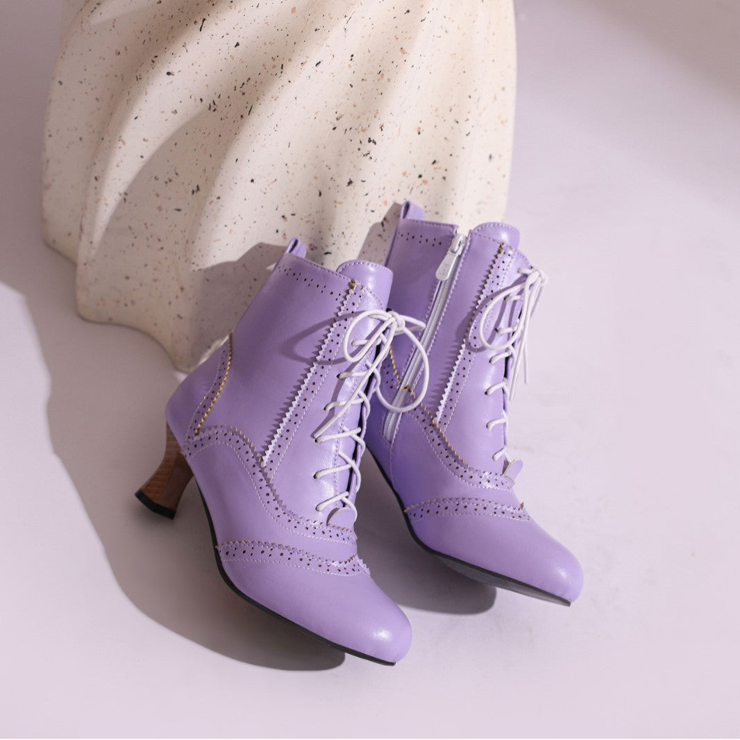 Bottes courtes Dopamine Girl pour femmes – Chaussures d'hiver style Comic-Con