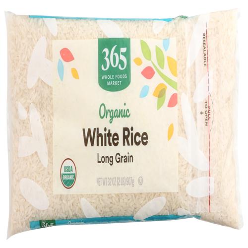 Riz blanc à grains longs biologique, 907 g, Whole Foods Market