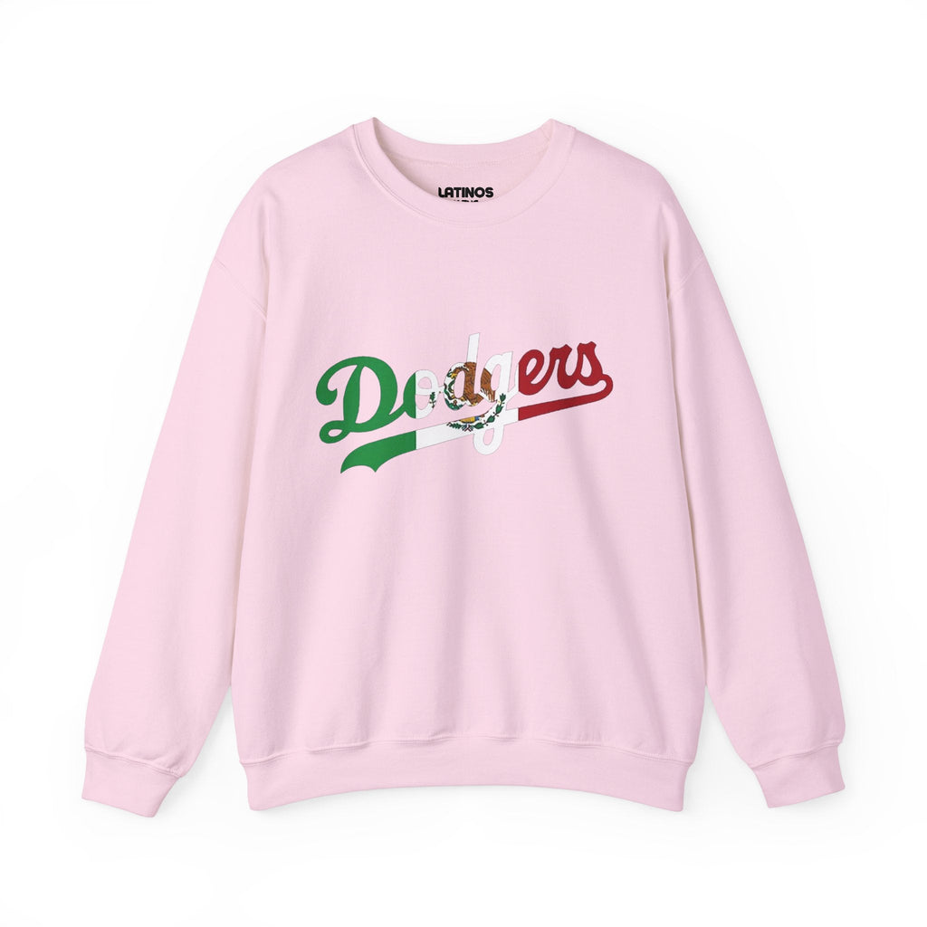 Sweat-shirt ras du cou Los Angeles Mexican Pride Dodger | Séries mondiales 2025 Champions de LA Baseball | Latino drôle | 3 couleurs