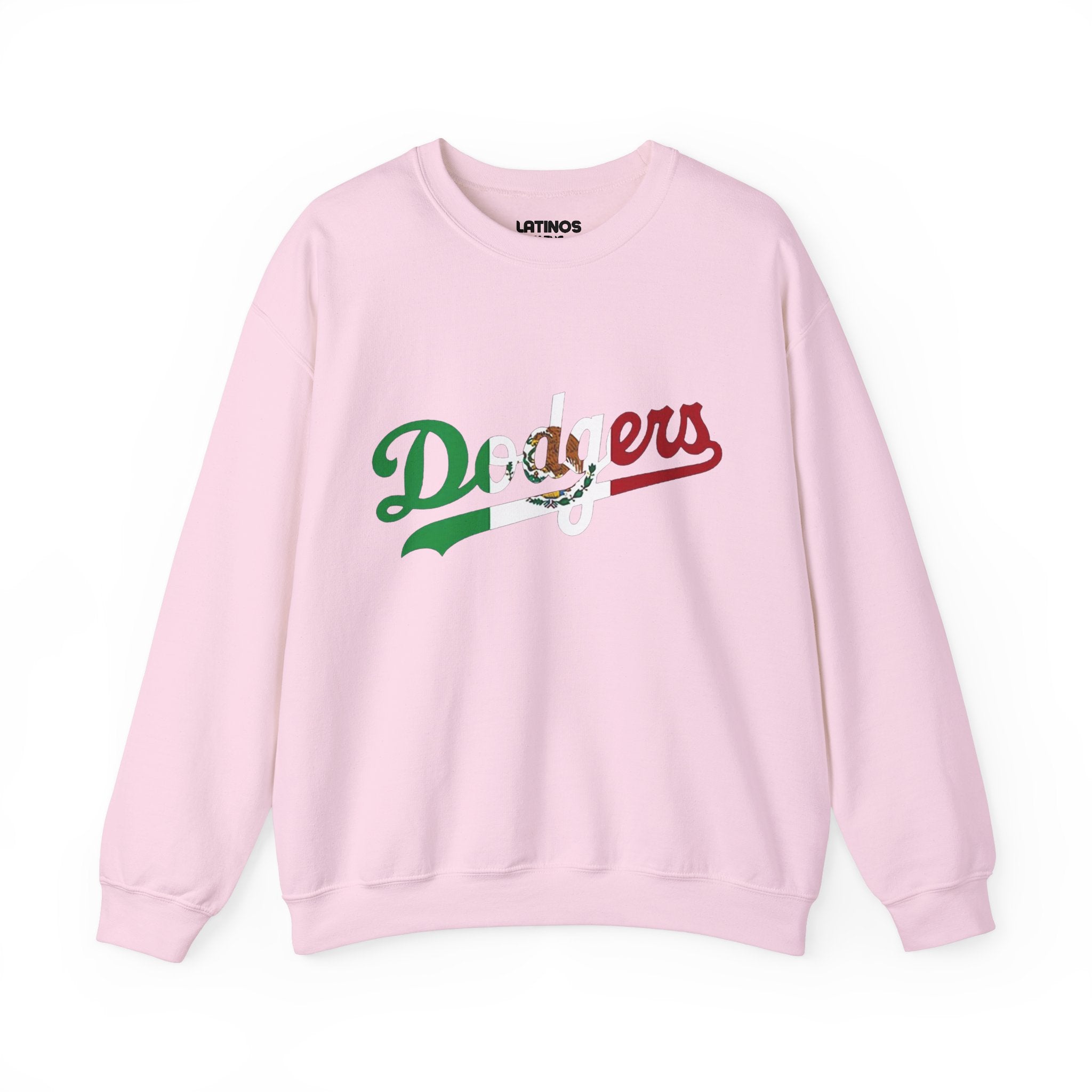 Sweat-shirt ras du cou Los Angeles Mexican Pride Dodger | Séries mondiales 2025 Champions de LA Baseball | Latino drôle | 3 couleurs