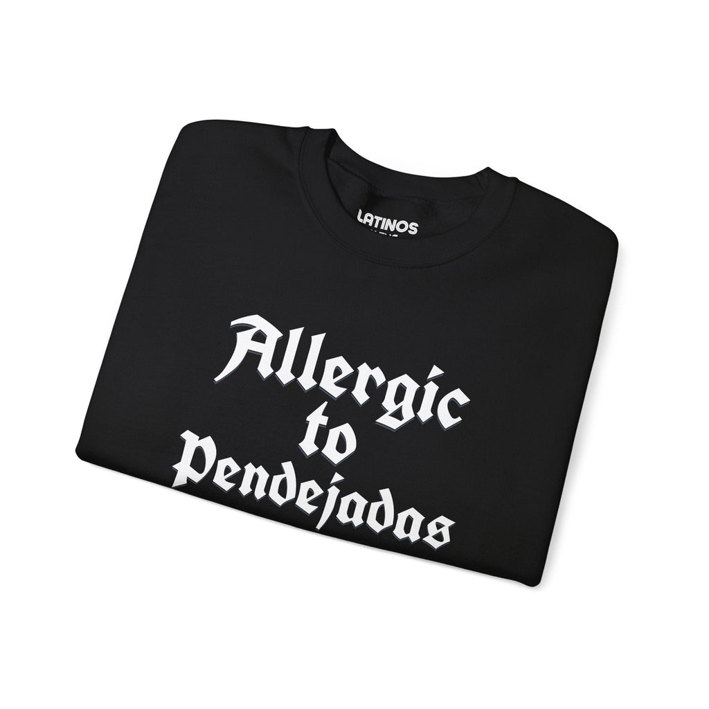Sweat-shirt ras du cou « Allergic To Pendejadas (BS) » | Doublure polaire | 3 couleurs