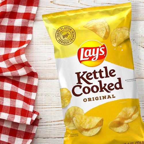 Croustilles cuites à la marmite Lays, 8 oz
