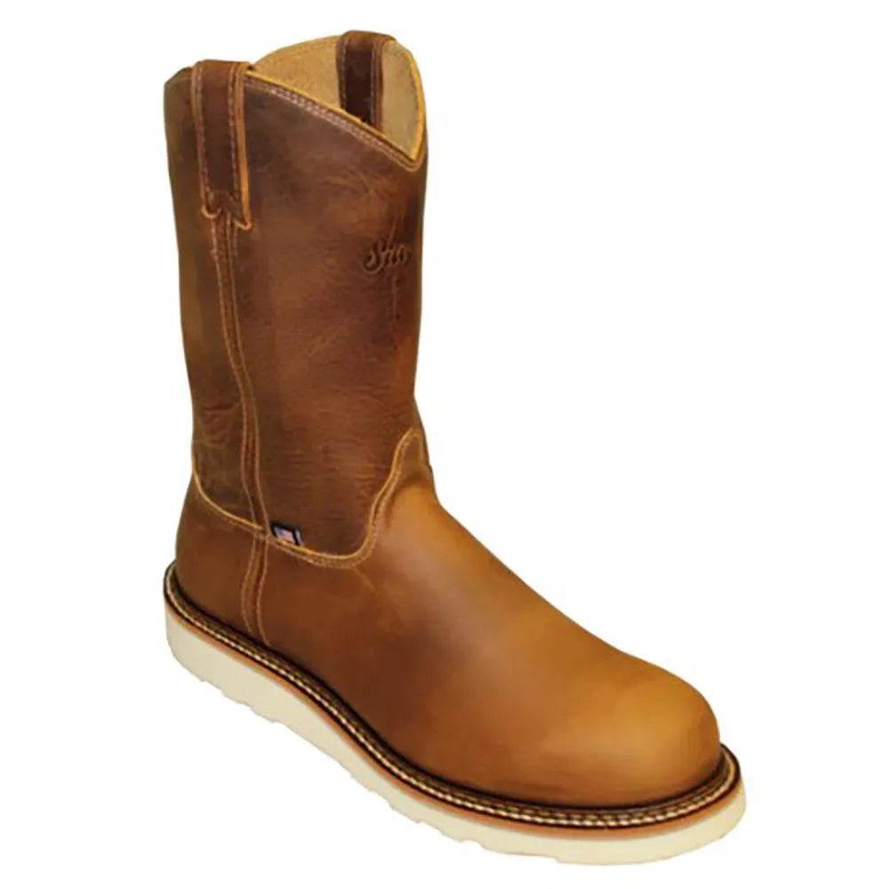 Bottes de cowboy en cuir Silverado by Abilene Joe 10" (embout en acier) - semelle compensée en polyuréthane