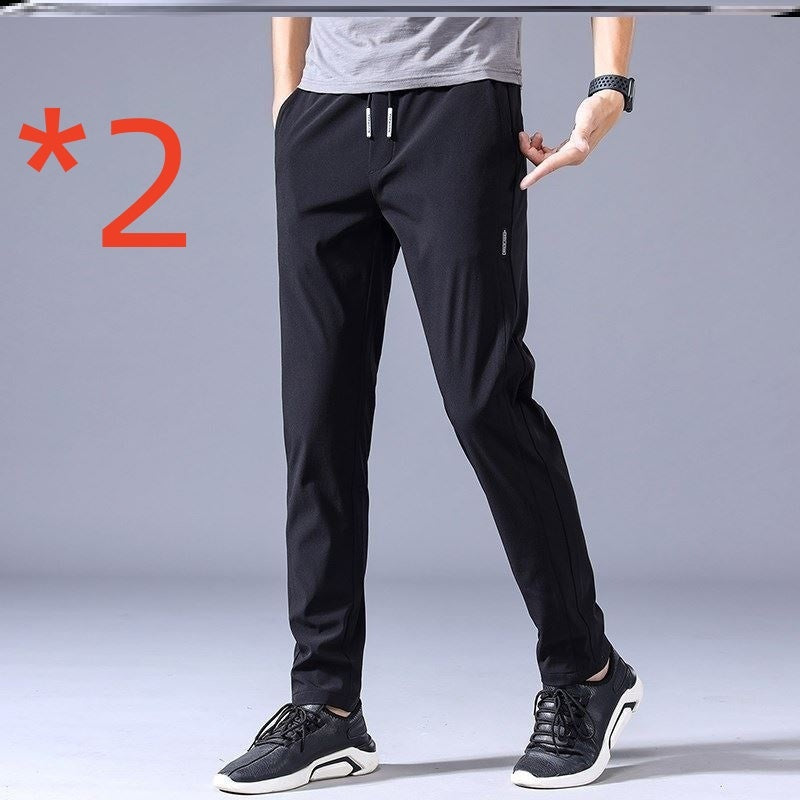 Pantalons de jogging droits pour homme – Légers, décontractés, confort coréen