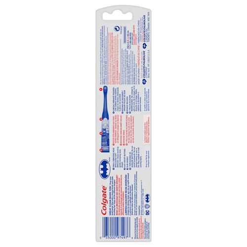 Brosse à Dents Électrique Colgate Kids, Batman, Extra Souple, 3 Ans et Plus, 1 Unité, Couleurs Assorties