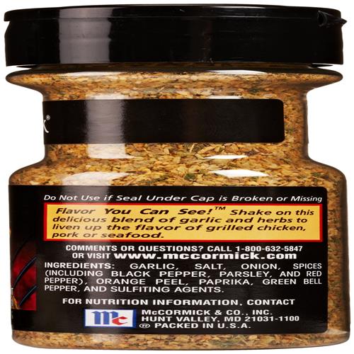 Assaisonnement pour poulet Montréal McCormick Grill Mates, 78 g