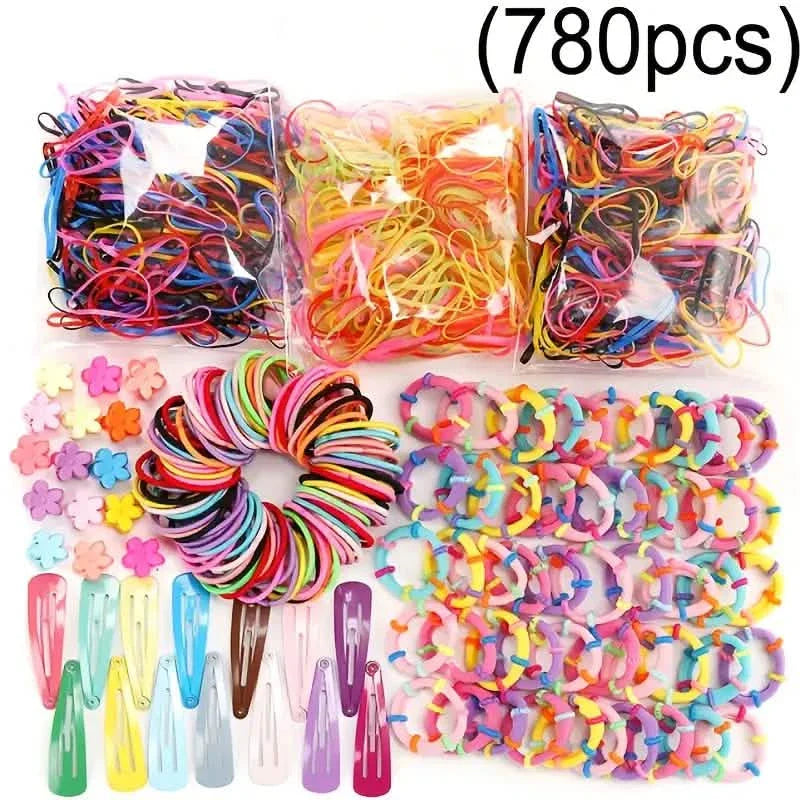 780 pièces : Accessoires pour cheveux pour filles