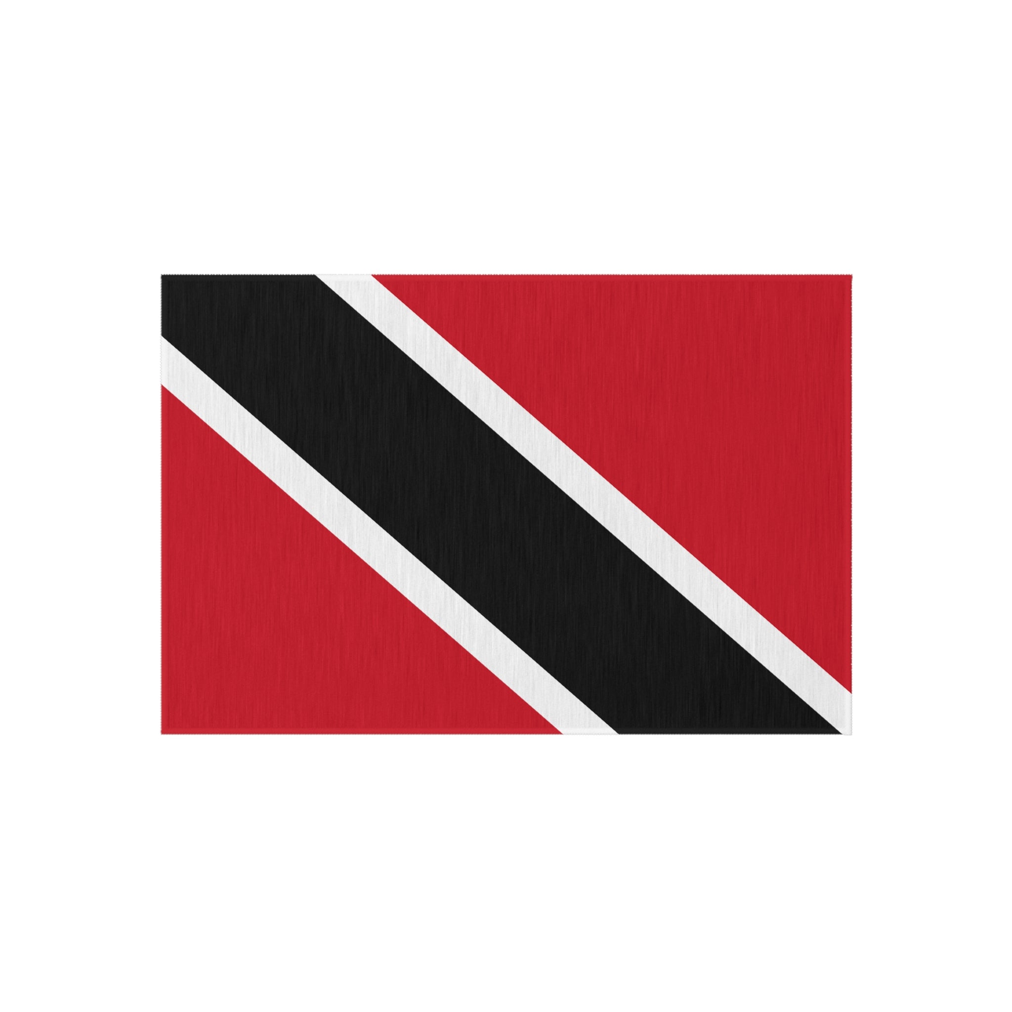 Tapis de porte extérieur antidérapant avec le drapeau de Trinité-et-Tobago | Chaguanas | San Fernando | 24"x36"