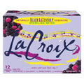 Eau gazeuse aromatisée La Croix Framboise noire