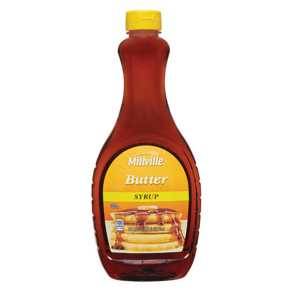 Sirop à crêpes saveur beurre Millville, 710 ml