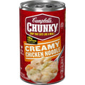 Soupe copieuse Campbell, soupe crémeuse aux nouilles et poulet, boîte de 533 g