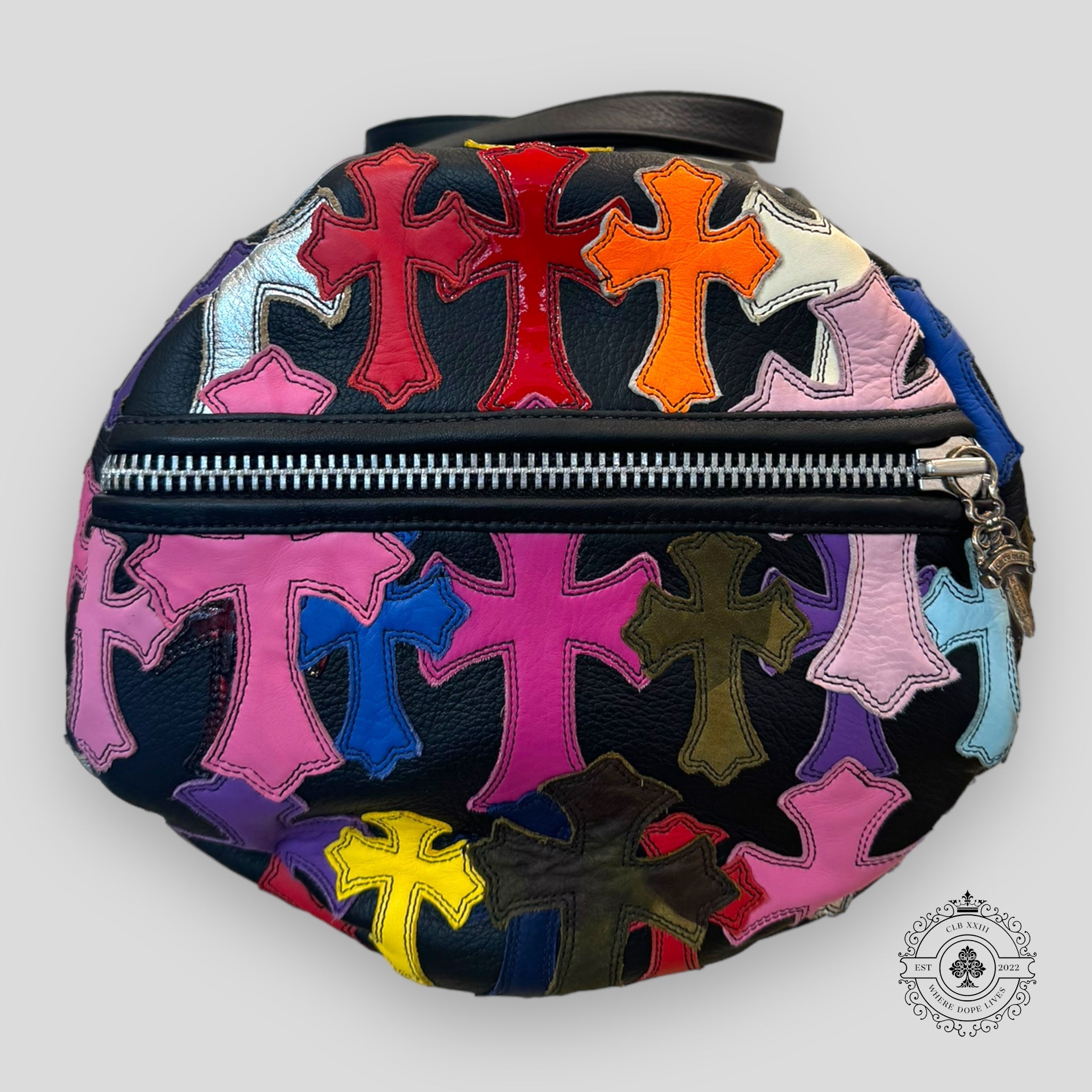 Sac polochon Chrome Hearts Multicolor Cross Patch