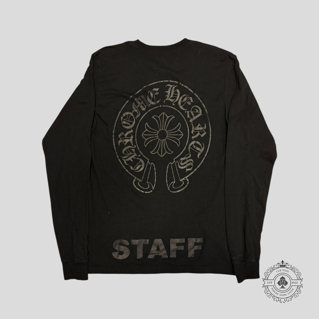 T-shirt d'équipe Chrome Hearts noir