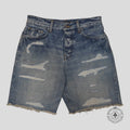 Short en jean Amiri de couleur indigo
