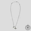 Collier Chaîne Louis Vuitton Planes Argenté